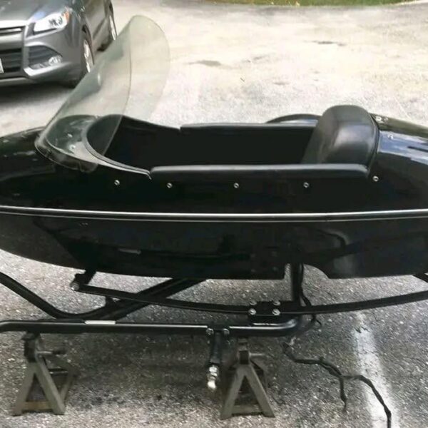 Very beautiful, rare, original sidecar